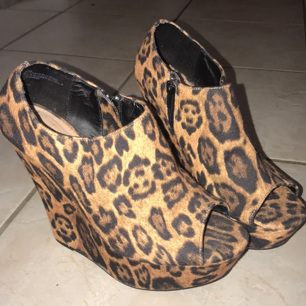 Wedged heels